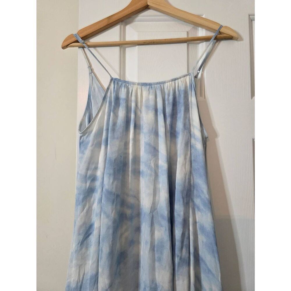 Free People full on maxi slip cami dress with peplum hem in tie dye XS - Picture 3 of 10